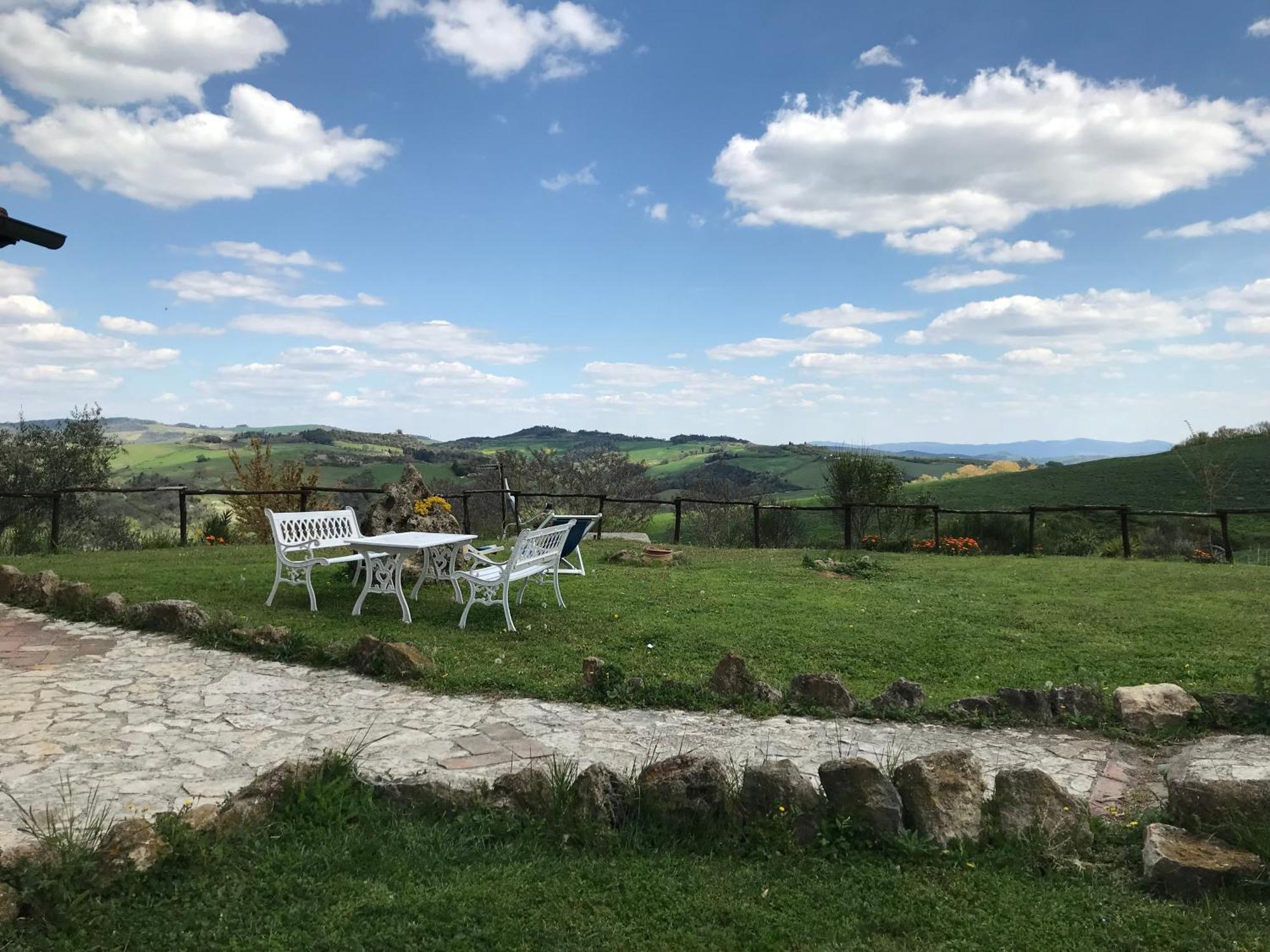 Agriturismo Villa Felice Вольтерра Экстерьер фото